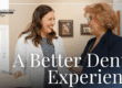 Doctor smiling talking with patient