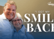 Doctor smiling with patient